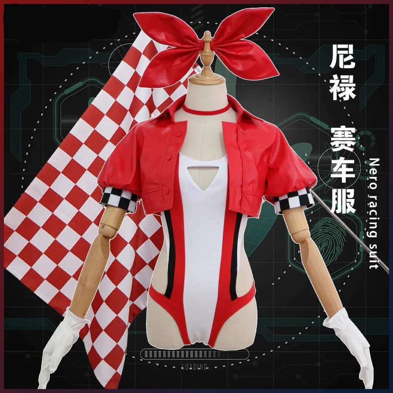 Anime Fate Grand Order Nero Racing Suits Cosplay Costume Girl' Cool Dress Red Uniform H
Anime Fate Grand Order Nero Racing Suits Cosplay Costume Girl' Cool Dress Red Uniform H