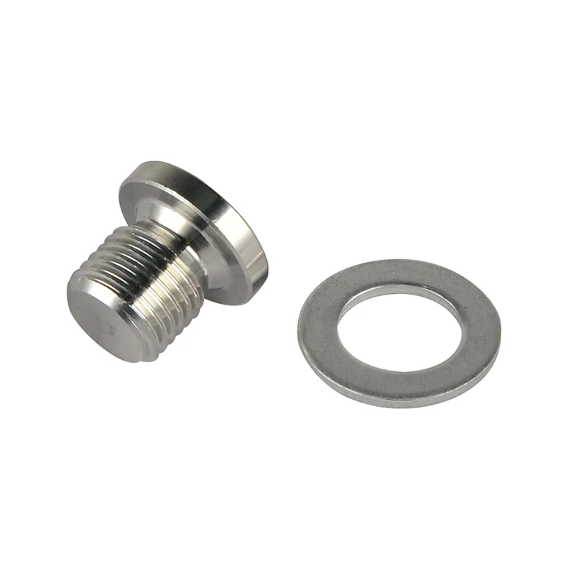 2pcs M12 x 1.25mm Oxygen O2 Lambda Sensor Blanking Plug Bung Cap Stainless Steel Gasket Washer for Honda Suzuki Kawasaki Yamaha
2pcs M12 x 1.25mm Oxygen O2 Lambda Sensor Blanking Plug Bung Cap Stainless Steel Gasket Washer for Honda Suzuki Kawasaki Yamaha
