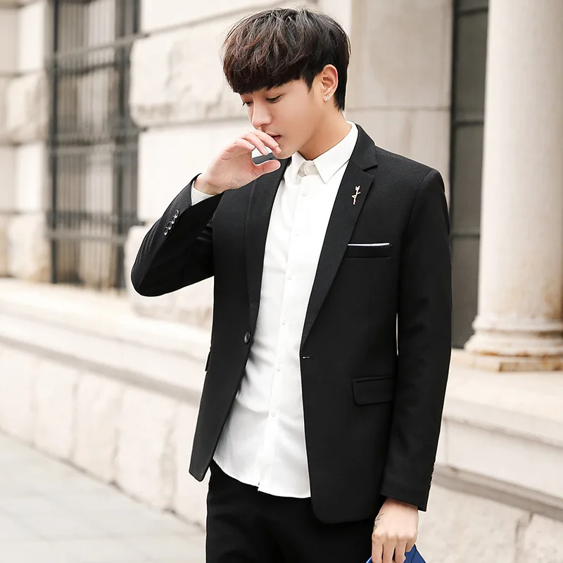 Korean Coat Men Blazer Masculino Male Brand Long Sleeve Business Casual Dress Blazers Clothing Suit Mens Jacket Americana Hombre
Korean Coat Men Blazer Masculino Male Brand Long Sleeve Business Casual Dress Blazers Clothing Suit Mens Jacket Americana Hombre