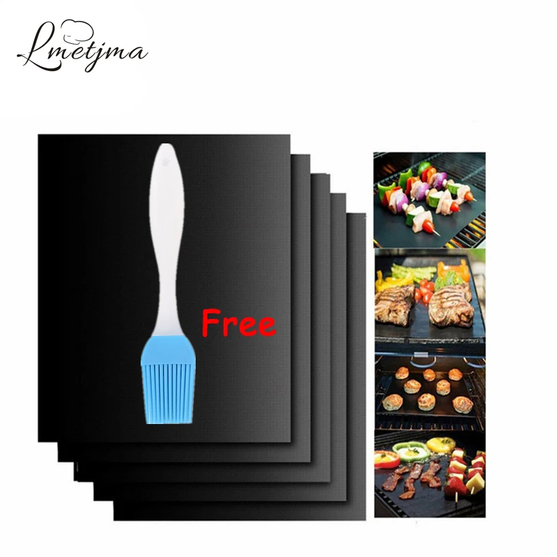 LMETJMA Large Size BBQ Grill Mat For Familly Barbecue Grill Sheet Portable Non-Stick BBQ Grill Pad Baking Microwave Oven Use Mad
LMETJMA Large Size BBQ Grill Mat For Familly Barbecue Grill Sheet Portable Non-Stick BBQ Grill Pad Baking Microwave Oven Use Mad