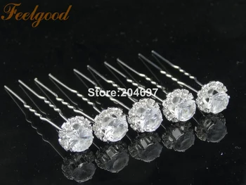 Feelgood 200pcs/lot Wedding Hair Accessories Bridal Crystal Hair Pins Hair Ornaments Wholesale
Feelgood 200pcs/lot Wedding Hair Accessories Bridal Crystal Hair Pins Hair Ornaments Wholesale
