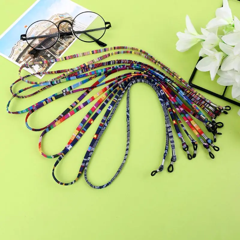71cm Colorful Ethnic Style Sunglasses Eyewear Cotton Neck String Cord Retainer Strap Random Color 1pc
71cm Colorful Ethnic Style Sunglasses Eyewear Cotton Neck String Cord Retainer Strap Random Color 1pc
