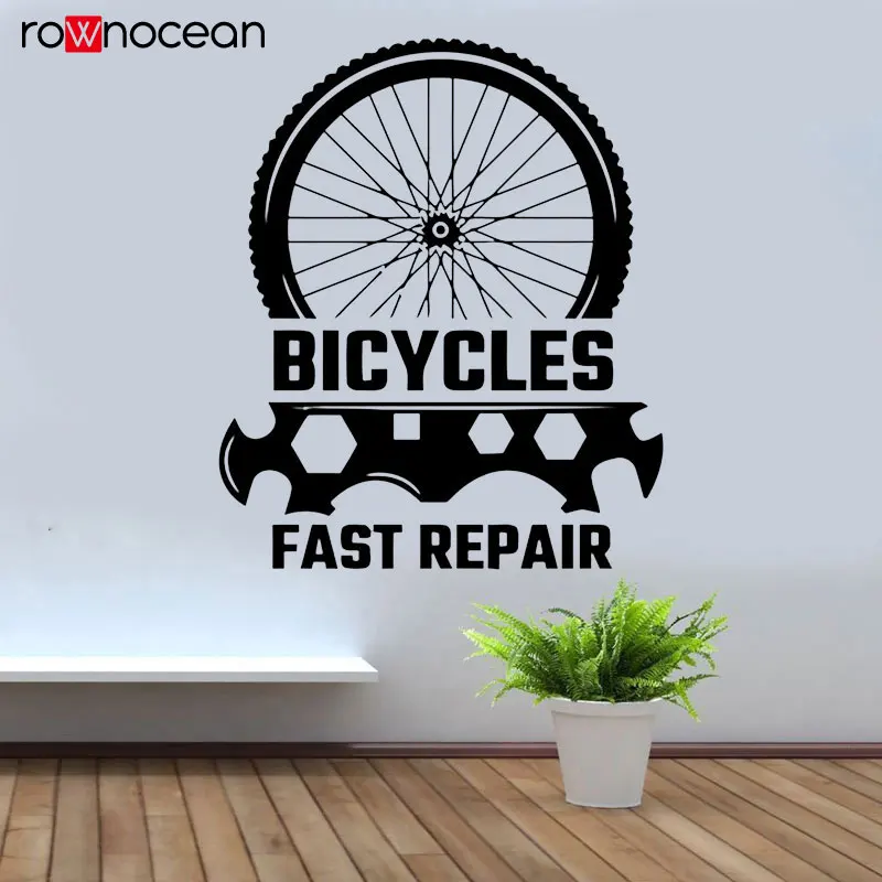 Bicycle Shop Wall Decal Window Sticker Vinyl Home Decor Freestyle Dirt Bike Tire Tool Repair Shop Mural Removable Wallpaper 3394
Bicycle Shop Wall Decal Window Sticker Vinyl Home Decor Freestyle Dirt Bike Tire Tool Repair Shop Mural Removable Wallpaper 3394