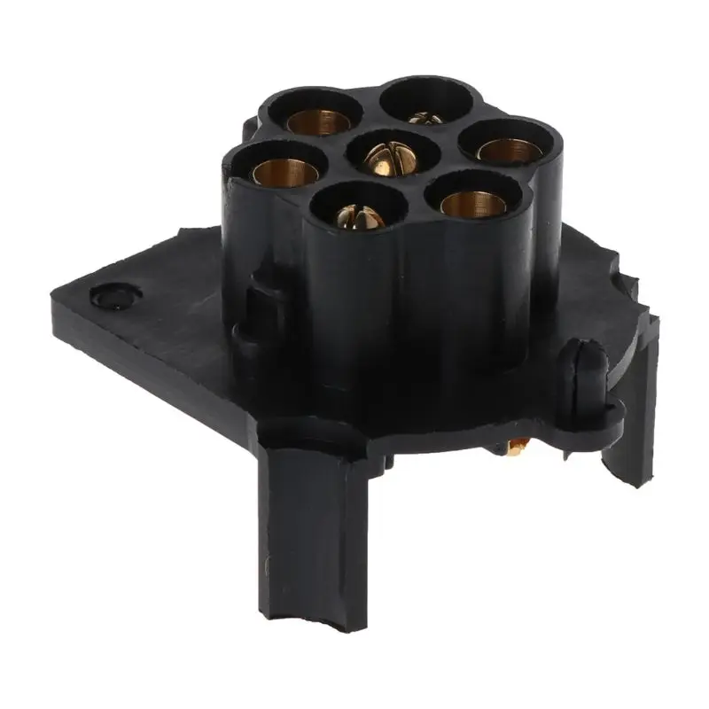 Durable 12V 7 Pin Plastic European Trailer Socket Tow Bar Electrics Connector with Rubber Ring
Durable 12V 7 Pin Plastic European Trailer Socket Tow Bar Electrics Connector with Rubber Ring