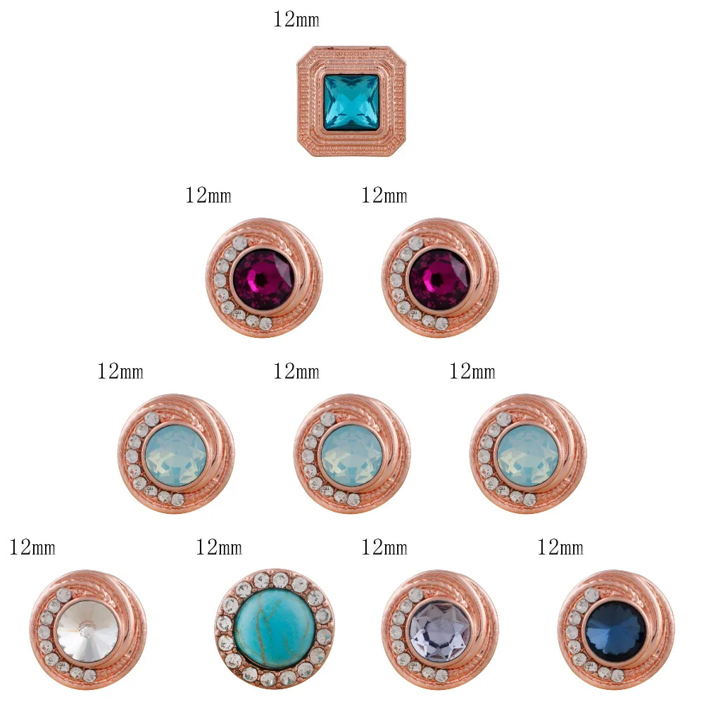 Hot wholesale 10pcs/lot High quality Many styles fit 12mm Metal Snap Button Necklaces Bracelets Rhinestone Snaps Jewelry
Hot wholesale 10pcs/lot High quality Many styles fit 12mm Metal Snap Button Necklaces Bracelets Rhinestone Snaps Jewelry