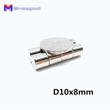 100pcs 10*8mm Neodymium magnet N35 small Ronud mini super strong powerful magnets 10mmx 8mm high quality neodymium magnet 10x8 
100pcs 10*8mm Neodymium magnet N35 small Ronud mini super strong powerful magnets 10mmx 8mm high quality neodymium magnet 10x8