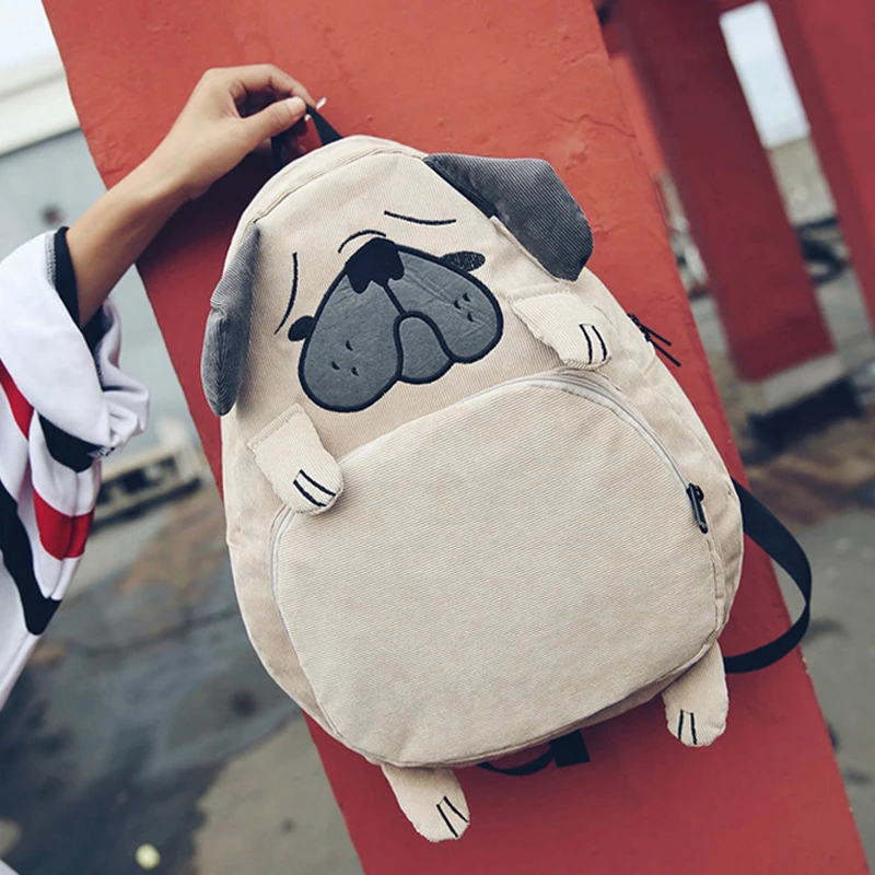 Vintage cute designer dog fox ear embroidery corduroy canvas women backpack school notebook bag girls rucksack travel mochila
Vintage cute designer dog fox ear embroidery corduroy canvas women backpack school notebook bag girls rucksack travel mochila