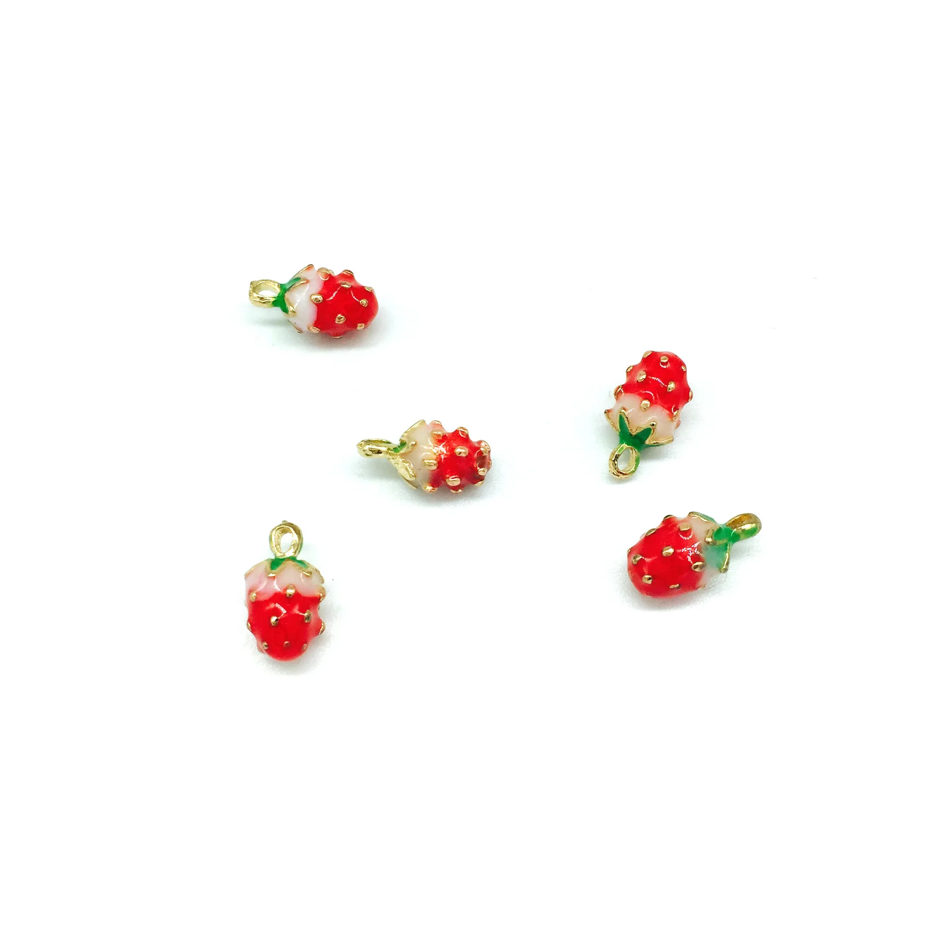 10 PC Fruit Pendant Strawberry Charm for Necklace Dangle Charm for Bracelet Charm Diy Jewelry Findings
10 PC Fruit Pendant Strawberry Charm for Necklace Dangle Charm for Bracelet Charm Diy Jewelry Findings
