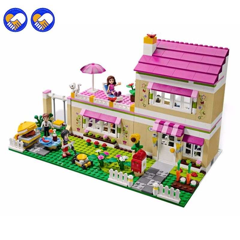 A toy A dream Hot Casa Building blocks Legoed Friends 10164 Bricks amigas de Oliver Modelo bloques de construccion conjunto
A toy A dream Hot Casa Building blocks Legoed Friends 10164 Bricks amigas de Oliver Modelo bloques de construccion conjunto