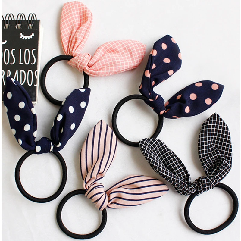 Ruoshui Woman Lovely Rabbit Ear Scrunchies Cute Hair Ties Striped Dot Elastic Hairband Girls Hair Accessories Hair Rope Gum
Ruoshui Woman Lovely Rabbit Ear Scrunchies Cute Hair Ties Striped Dot Elastic Hairband Girls Hair Accessories Hair Rope Gum