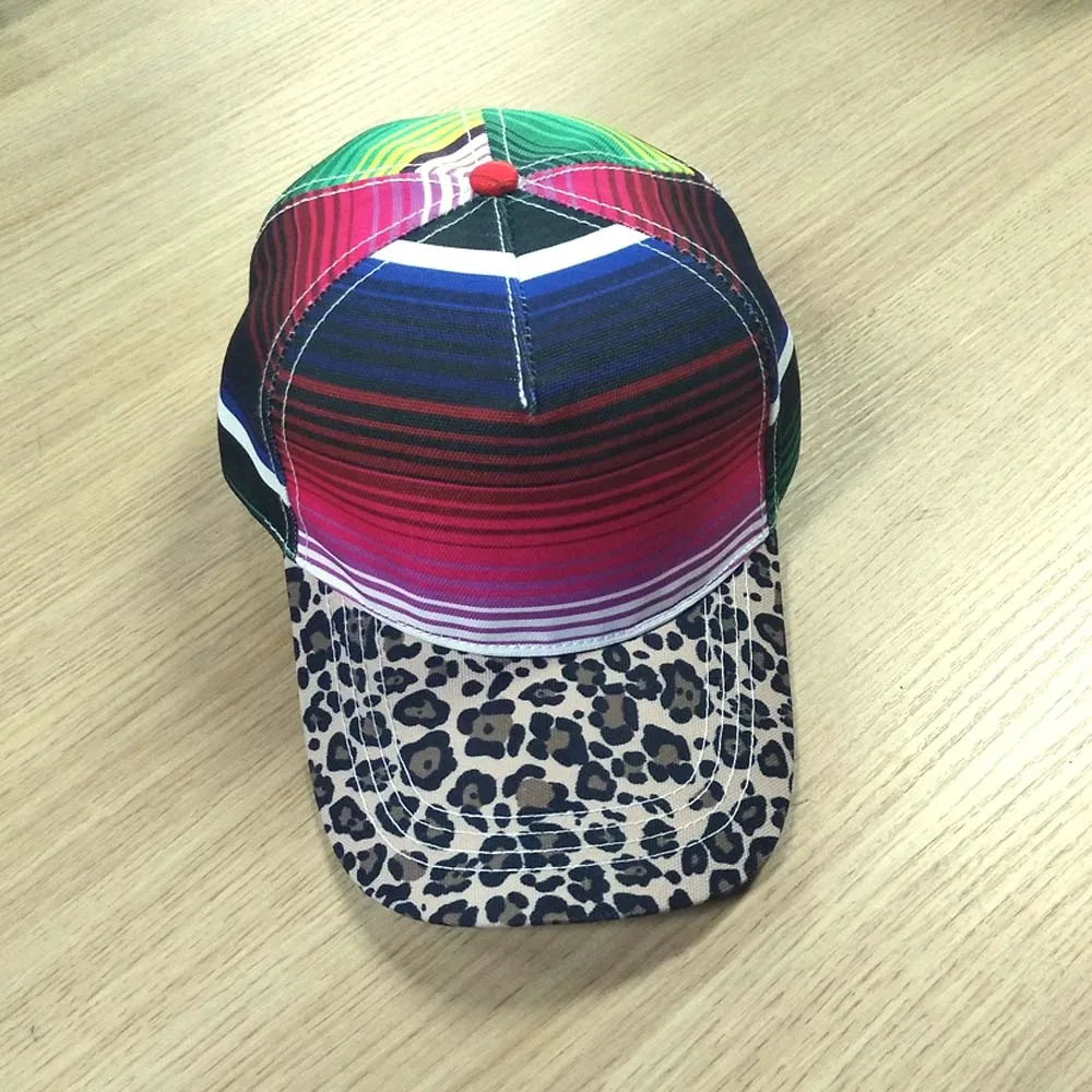 Unique Stripes Audlt Hat Wholesale Blanks Cheetah Serape Cap RTS Multi Stripes Leopard Peaked Cap DOM1061160
Unique Stripes Audlt Hat Wholesale Blanks Cheetah Serape Cap RTS Multi Stripes Leopard Peaked Cap DOM1061160