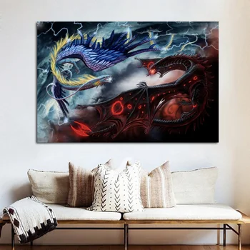 dragons battle fantasy wallpaper living room home art decor wood frame fabric poster KF028
dragons battle fantasy wallpaper living room home art decor wood frame fabric poster KF028