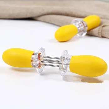 10pcs/lot Stainless Steel Corn Holders Skewers Prongs Jumbo Corn on the Cob Holders Hot Dog Meat Fruit Forks Kitchen BBQ OK 0579
10pcs/lot Stainless Steel Corn Holders Skewers Prongs Jumbo Corn on the Cob Holders Hot Dog Meat Fruit Forks Kitchen BBQ OK 0579