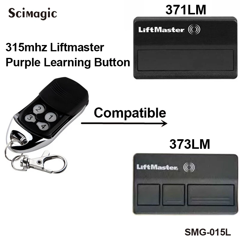 Пульт дистанционного управления Liftmaster 53753 лм 315 950CD HBW1573 МГц 2 шт.|replacement remote|liftmaster