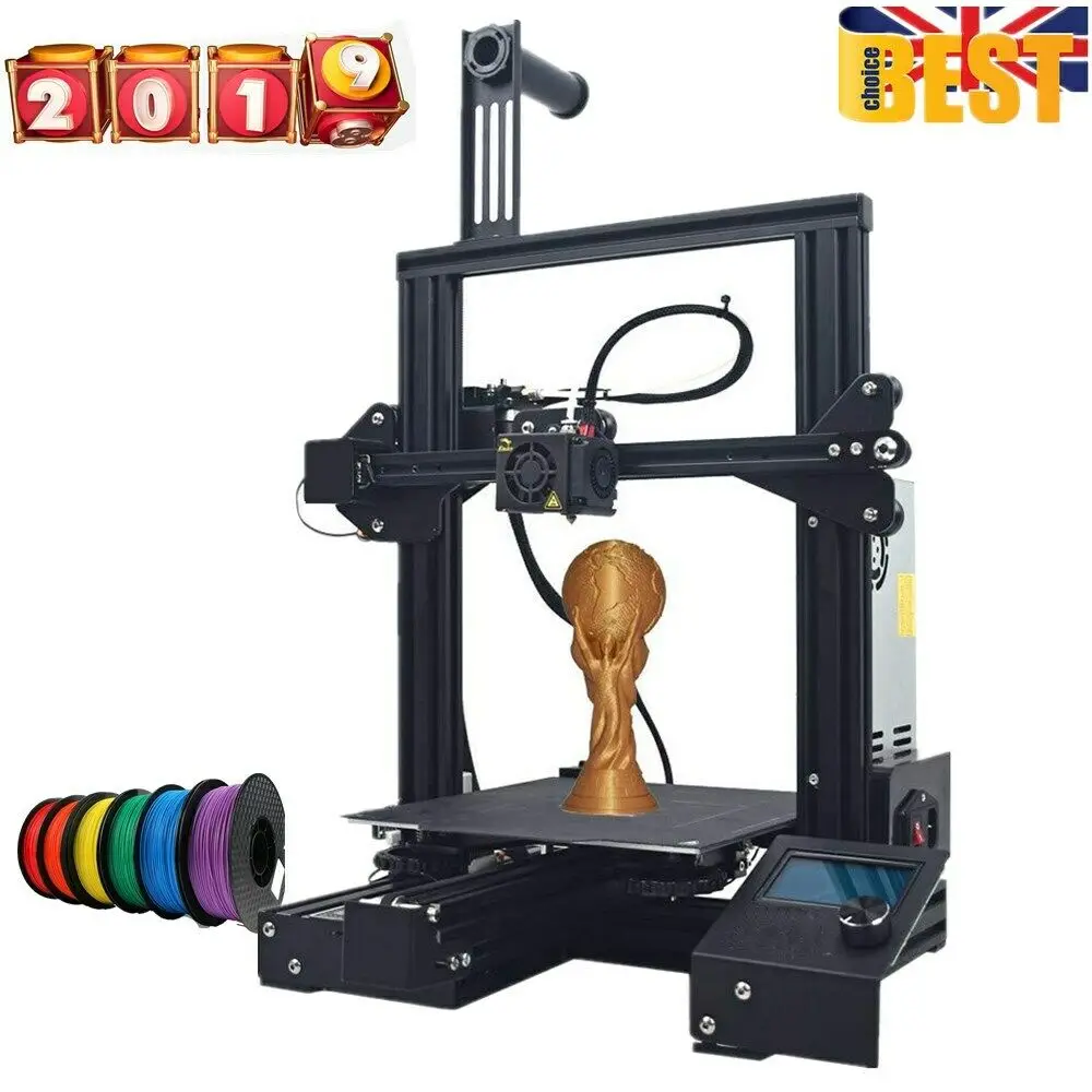 A13 3D Printer Mean Well Power Aluminum DIY DC 24V 220x220x250mm +1 PLA Filament
A13 3D Printer Mean Well Power Aluminum DIY DC 24V 220x220x250mm +1 PLA Filament