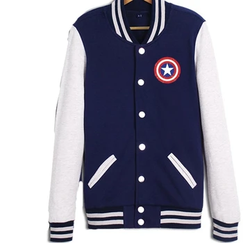 2017 new Captain America jackets Cosplay Costume coats Hoodie Autumn Winter Warm coat 3 colors
2017 new Captain America jackets Cosplay Costume coats Hoodie Autumn Winter Warm coat 3 colors