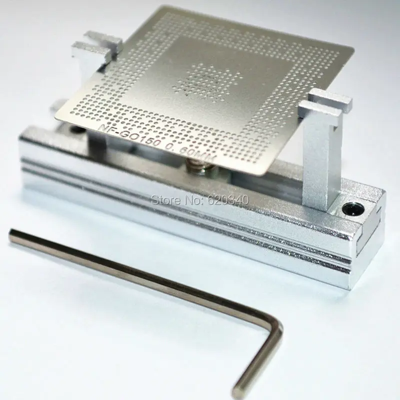 Directly Heated BGA Reballing Station Stencils Holder Template Holder Jig For Direct Heated Stencils with Allen Key
Directly Heated BGA Reballing Station Stencils Holder Template Holder Jig For Direct Heated Stencils with Allen Key