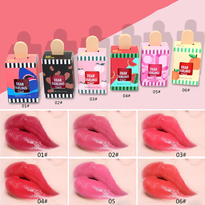 NOVO Brand 6 Colors batom Super Ice Cream Lip Gloss Waterproof Long Lasting Makeup Liquid Lipstick Sweet Red Lip Tint TSLM1
NOVO Brand 6 Colors batom Super Ice Cream Lip Gloss Waterproof Long Lasting Makeup Liquid Lipstick Sweet Red Lip Tint TSLM1