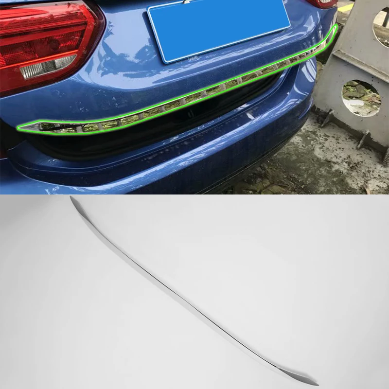 ABS Exterior rear door bumper foot plate 1pcs Decoration Strip Cover Trim Car Styling For 2017 BMW 1 SERIES
ABS Exterior rear door bumper foot plate 1pcs Decoration Strip Cover Trim Car Styling For 2017 BMW 1 SERIES