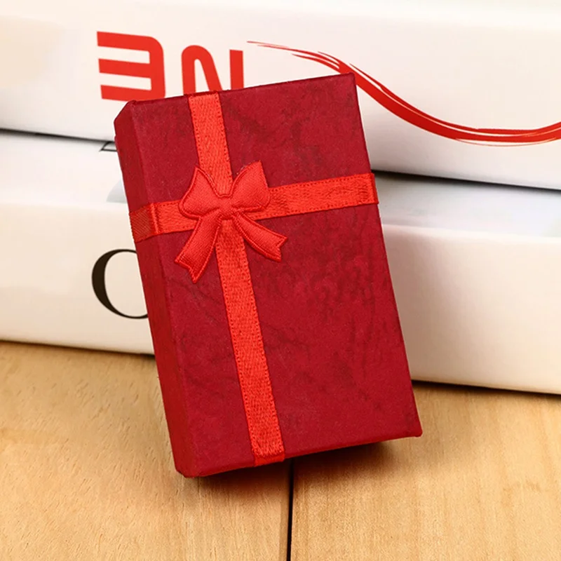 5*8CM Shiny Jewelry Box Necklaces Earrings Bracelets Boxes Gift Packing Wholesale Display Classic Bowknot 1 Piece
5*8CM Shiny Jewelry Box Necklaces Earrings Bracelets Boxes Gift Packing Wholesale Display Classic Bowknot 1 Piece