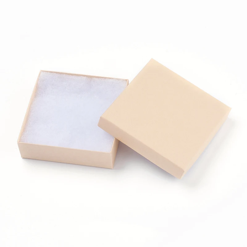 12pcs Paper Packages Cardboard Bracelet Boxes Square Bisque 9x9x2.7cm Gifts Present Storage Display Storage Box For Jewelry
12pcs Paper Packages Cardboard Bracelet Boxes Square Bisque 9x9x2.7cm Gifts Present Storage Display Storage Box For Jewelry