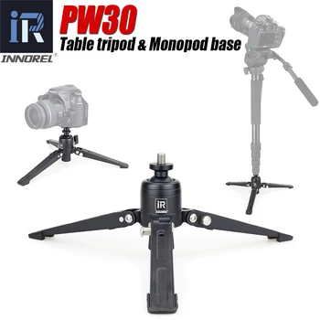 PW30 mini Alumninum table tripod 3 Legs Base for video Unipod Monopod Camera stand for Canon Nikon Sony DSLR Camera & smartphone
PW30 mini Alumninum table tripod 3 Legs Base for video Unipod Monopod Camera stand for Canon Nikon Sony DSLR Camera & smartphone
