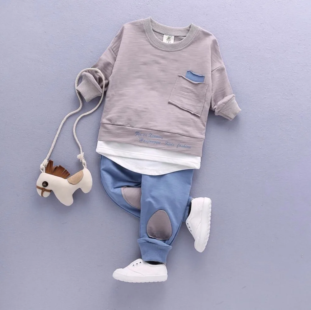 2PC Toddler Baby Boys Clothes Outfit Infant Boy Kids Shirt Tops+Pants Casual Clothing Long Sleeve Children Clothing Set Cotton
2PC Toddler Baby Boys Clothes Outfit Infant Boy Kids Shirt Tops+Pants Casual Clothing Long Sleeve Children Clothing Set Cotton
