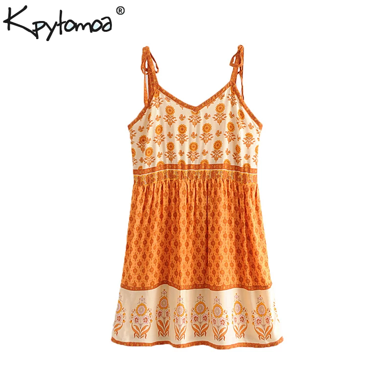 Boho Chic Summer Vintage Floral Print Mini Strap Dress Women 2019 Fashion Backless Pleated Beach Dresses Vestidos Mujer
Boho Chic Summer Vintage Floral Print Mini Strap Dress Women 2019 Fashion Backless Pleated Beach Dresses Vestidos Mujer