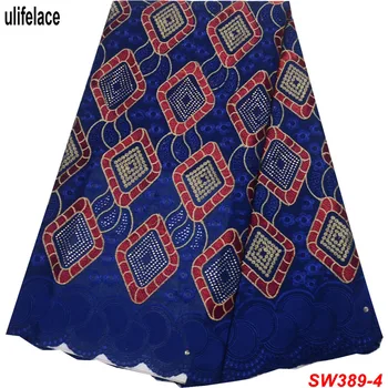 High Quality Swiss Voile Lace In Switzerland Embroidered African Laces Fabric Cotton Nigerian Lace Fabrics With Stones SW-389
High Quality Swiss Voile Lace In Switzerland Embroidered African Laces Fabric Cotton Nigerian Lace Fabrics With Stones SW-389