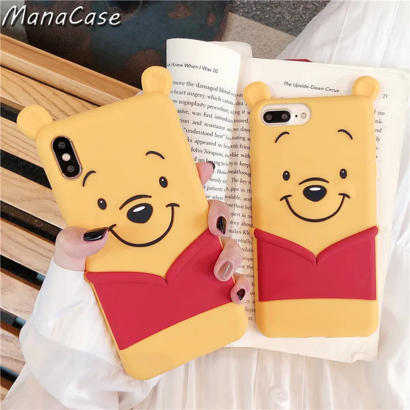 Cute 3D Winnie The Pooh Phone Case For iPhone X XS MAX XR 6 6s 7 8 Plus Soft Silicone Cover For Samsung S8 S9 S10 Plus Note 8 9
Cute 3D Winnie The Pooh Phone Case For iPhone X XS MAX XR 6 6s 7 8 Plus Soft Silicone Cover For Samsung S8 S9 S10 Plus Note 8 9