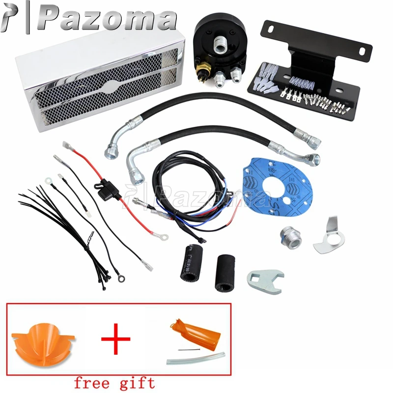 Chrome Motorcycles Reefer Oil Cooler Fan Cooling System for Harley Touring 2009-2016
Chrome Motorcycles Reefer Oil Cooler Fan Cooling System for Harley Touring 2009-2016