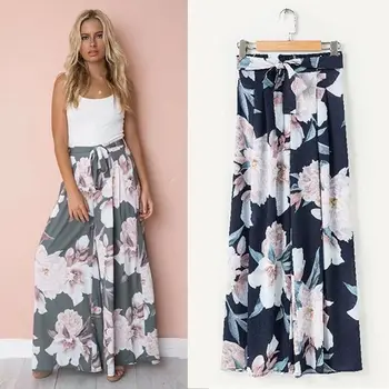 Beach Style Womens High Waist Trousers Flare Wide Leg Long Loose Harem Comfy Pants Fashion
Beach Style Womens High Waist Trousers Flare Wide Leg Long Loose Harem Comfy Pants Fashion
