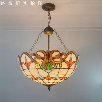50CM European style living room hotel reverse pendant Tiffany lamps glass American bar lighting Hotel Vintage manual welding
50CM European style living room hotel reverse pendant Tiffany lamps glass American bar lighting Hotel Vintage manual welding