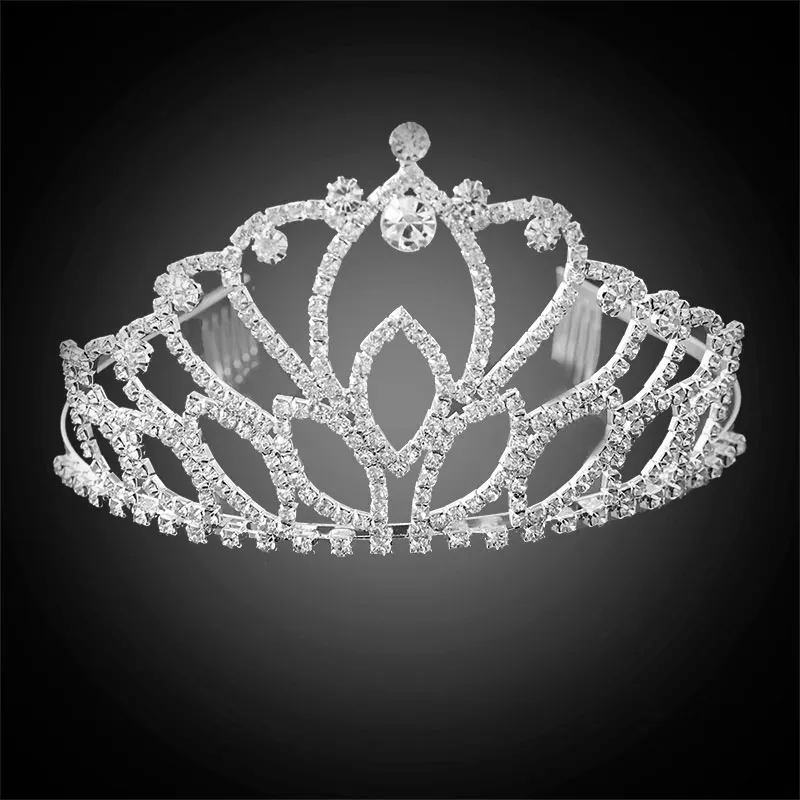 F&U 2015 HOT Elegant Sparkly Crystal Rhinestone Crown Tiara Wedding Prom Bride's Headband wedding headband!H095
F&U 2015 HOT Elegant Sparkly Crystal Rhinestone Crown Tiara Wedding Prom Bride's Headband wedding headband!H095