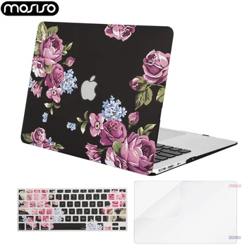 MOSISO Mac Air 13 inch Laptop Matte Hard Cover Case for Macbook Air 13 A1466 2012-2017+ Silicone KB Cover +Screen Protector
MOSISO Mac Air 13 inch Laptop Matte Hard Cover Case for Macbook Air 13 A1466 2012-2017+ Silicone KB Cover +Screen Protector