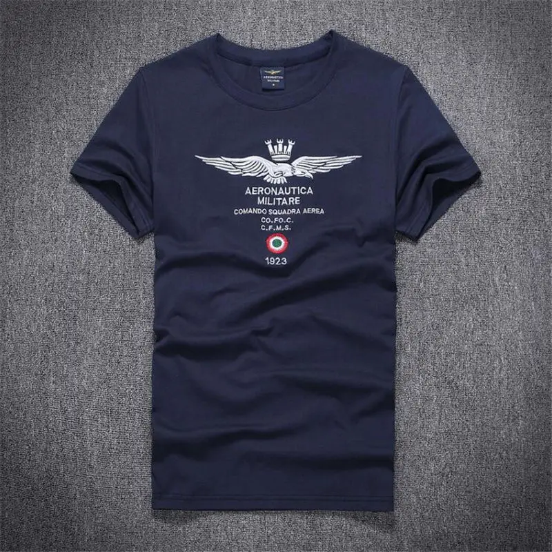 The new fashion fitness embroidery aviation army men's clothing is the famous brand of air force one round collar T-shirt men's
The new fashion fitness embroidery aviation army men's clothing is the famous brand of air force one round collar T-shirt men's