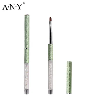 ANGNYA 2016 New Design Wrinkle Handle With Diamond Inside Oval Imported Nylon Hair Nail Art Gel Brush Pure Color Hot Sale
ANGNYA 2016 New Design Wrinkle Handle With Diamond Inside Oval Imported Nylon Hair Nail Art Gel Brush Pure Color Hot Sale
