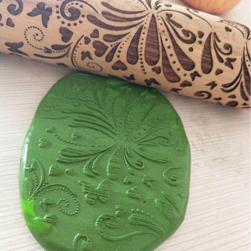 Christmas Embossing Rolling Pin Baking Cookies Noodle Biscuit Fondant Cake Dough Engraved Roller Flower Rose Wooden Rolling Pin
Christmas Embossing Rolling Pin Baking Cookies Noodle Biscuit Fondant Cake Dough Engraved Roller Flower Rose Wooden Rolling Pin