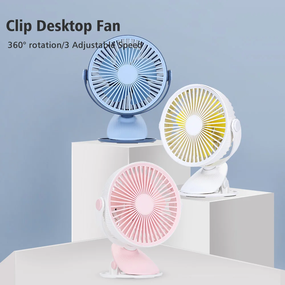 Mini USB Rechargeable Air Cooling Fan Clip Desk Fan Dual Use 3-Speed Adjustable Home Portable Desktop Office Fan
Mini USB Rechargeable Air Cooling Fan Clip Desk Fan Dual Use 3-Speed Adjustable Home Portable Desktop Office Fan