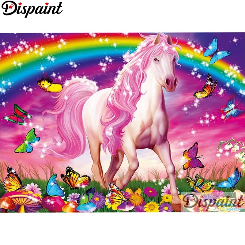 Dispaint Full Square/Round Drill 5D DIY Diamond Painting "Butterfly horse" Embroidery Cross Stitch 3D Home Decor A10767
Dispaint Full Square/Round Drill 5D DIY Diamond Painting "Butterfly horse" Embroidery Cross Stitch 3D Home Decor A10767