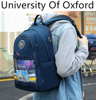 UNIVERSITY OF OXFORD middle CHILDREN Safety Casual School Bag Computer shoulder backpack portfolio for boys girls
UNIVERSITY OF OXFORD middle CHILDREN Safety Casual School Bag Computer shoulder backpack portfolio for boys girls