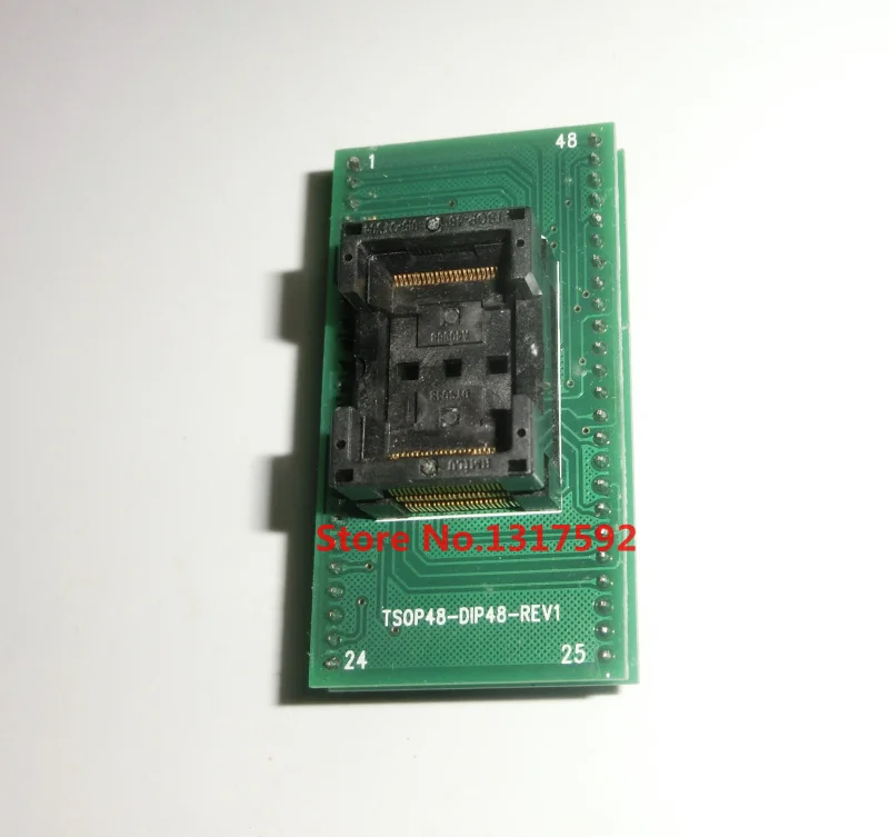 Top Quality TSOP48 to DIP48 Socket Adapter,TSOP48 adapter 0.5mm Pitch be use PEB -1 for RT809 F TNM 5000 XELTEK
Top Quality TSOP48 to DIP48 Socket Adapter,TSOP48 adapter 0.5mm Pitch be use PEB -1 for RT809 F TNM 5000 XELTEK