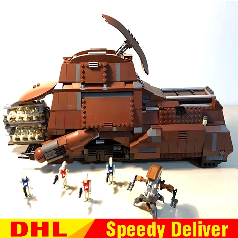 Lepin 05069 Star Wars Kits Federation Transportation Tank MTT Children Building Blocks Bricks Funny lepinings Toys Model 7662
Lepin 05069 Star Wars Kits Federation Transportation Tank MTT Children Building Blocks Bricks Funny lepinings Toys Model 7662