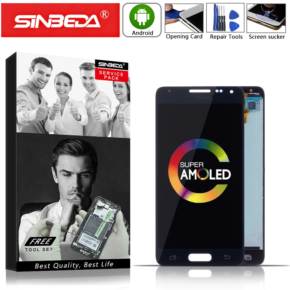 4.7" Super AMOLED LCD Display Touch Screen Digitizer For SAMSUNG Galaxy Note4 Mini SM- G850F G850M G850 Full Assemble Repair #
4.7" Super AMOLED LCD Display Touch Screen Digitizer For SAMSUNG Galaxy Note4 Mini SM- G850F G850M G850 Full Assemble Repair #