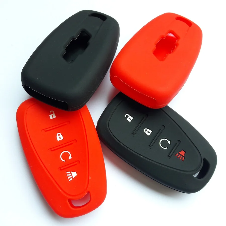 Car FOB Entry Silicon Cover Jacket For Chevrolet Chevy 2016-2017 CAMARO VOLT IMPALA MALIBU Tracker 4Button Smart Key
Car FOB Entry Silicon Cover Jacket For Chevrolet Chevy 2016-2017 CAMARO VOLT IMPALA MALIBU Tracker 4Button Smart Key
