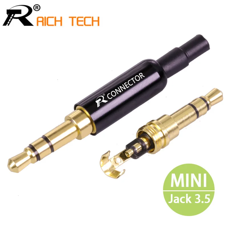 1pc MINI Jack 3.5mm Aluminum 3Pole Gold-plated Stereo Earphone Adapter with Tail plug clamps Cable clip For DIY Stereo Headset
1pc MINI Jack 3.5mm Aluminum 3Pole Gold-plated Stereo Earphone Adapter with Tail plug clamps Cable clip For DIY Stereo Headset