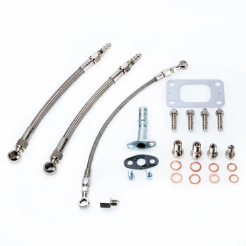 Kinugawa Turbo Install Line Kit for SUBARU WRX Impreza EJ20 w/ GT28R GT30R GT35R Ball Bearing T3 V-Band Turbo
Kinugawa Turbo Install Line Kit for SUBARU WRX Impreza EJ20 w/ GT28R GT30R GT35R Ball Bearing T3 V-Band Turbo