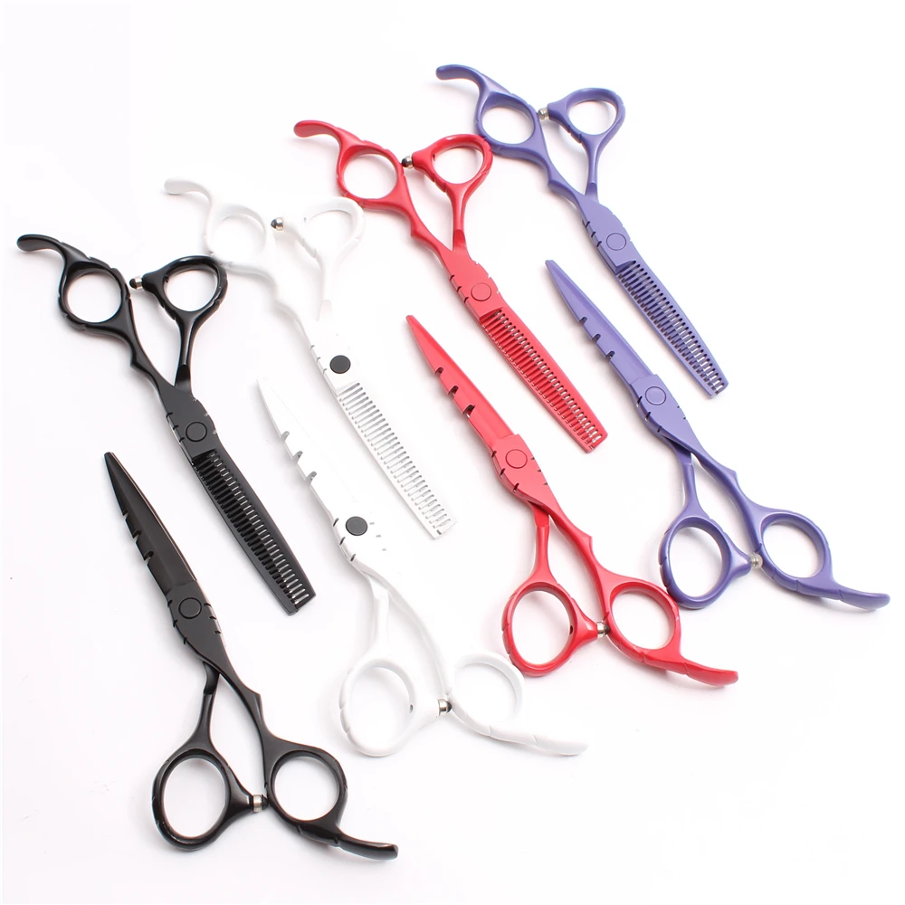 6'' Customized Logo Japan 440C Hairdressing Scissors Cutting Shears Thinning Scissors C1010 Professional Human Hair Scissors
6'' Customized Logo Japan 440C Hairdressing Scissors Cutting Shears Thinning Scissors C1010 Professional Human Hair Scissors