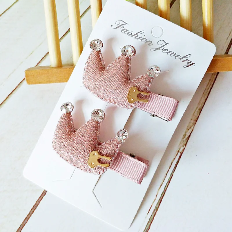1 Pair Crown Cute Girl Hair Barette Children's Bow Crown Fabric Hairpin Baby Head Clamp Accessories
1 Pair Crown Cute Girl Hair Barette Children's Bow Crown Fabric Hairpin Baby Head Clamp Accessories