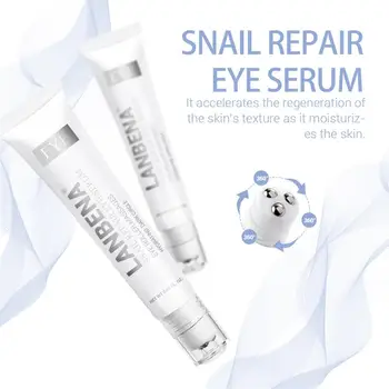 LANBENA Snail Eye Serum Anti-Aging Wrinkle Remove Dark Circles Essence Hyaluronic Acid Moisturizing Eye Care Essence Serum
LANBENA Snail Eye Serum Anti-Aging Wrinkle Remove Dark Circles Essence Hyaluronic Acid Moisturizing Eye Care Essence Serum
